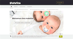Desktop Screenshot of matetine.fr